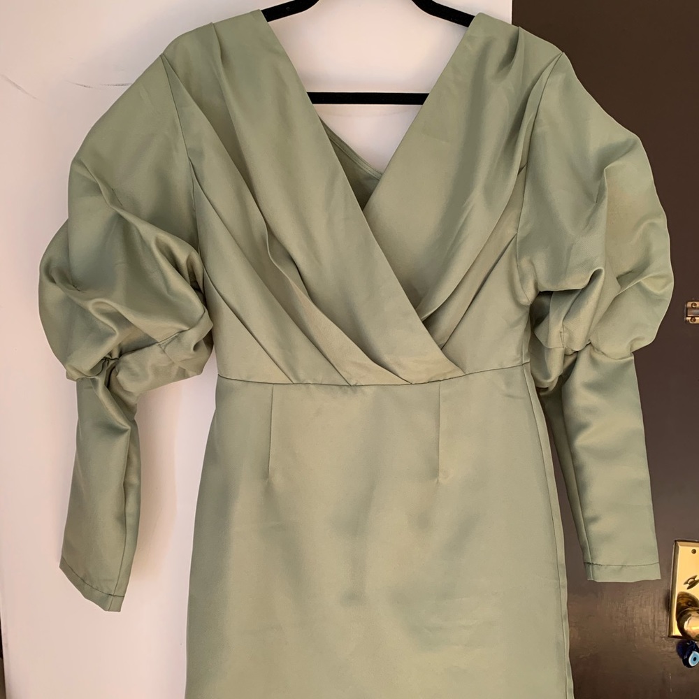 PLT sage green dress, new unworn with tags